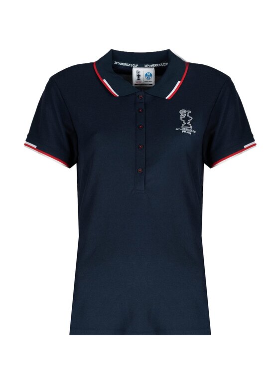 North Sails North Sails Polokošile 45 2502 000 | Auroa Polo S/S Tmavomodrá Regular Fit
