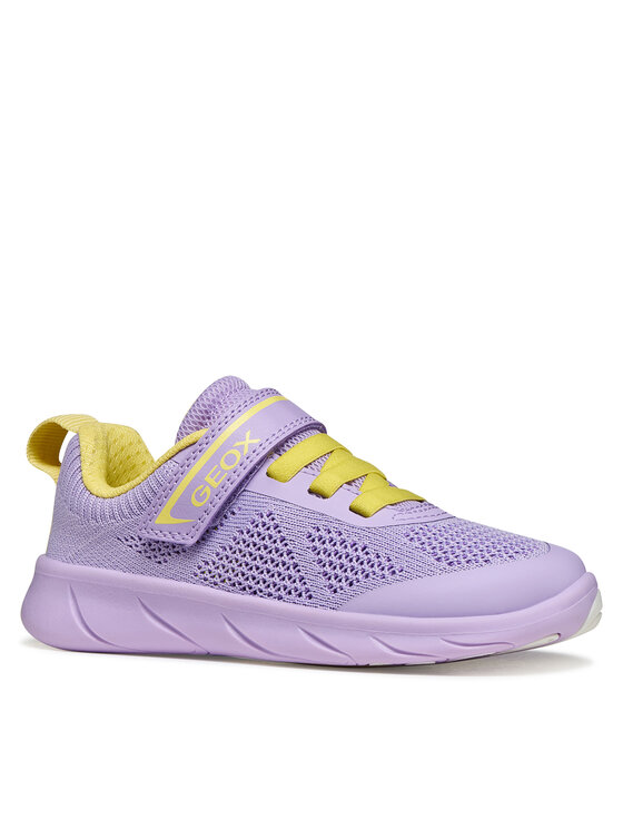 Geox Geox Tenisice J Foot-Run Girl J65PCA 06K9J C8R2M S Ljubičasta