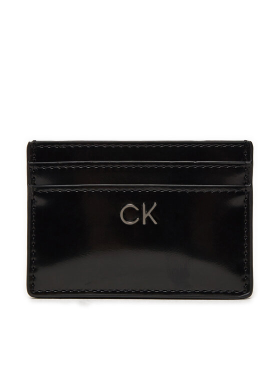 Calvin Klein Puzdro na kreditné karty Ck Daily Slim K60K612428 Čierna