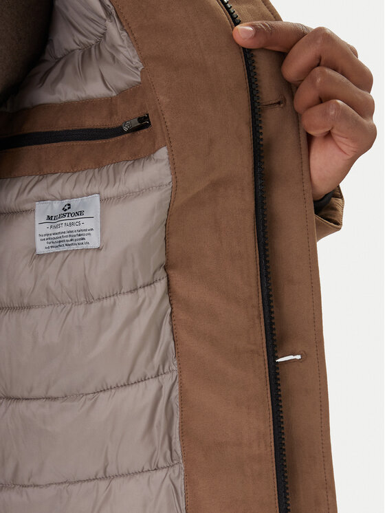 Milestone Milestone Зимно яке Ms Bennet 530339 11150 Кафяв Regular Fit