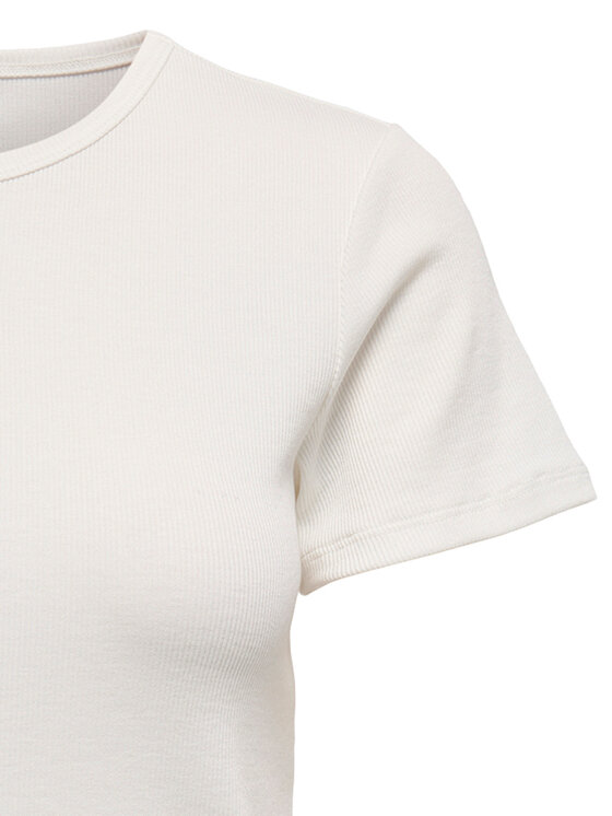 ONLY ONLY T-särk Daniella 15350554 Valge Slim Fit