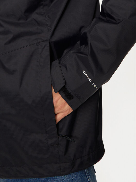 Columbia Columbia Μπουφάν αδιάβροχο Pouring Adventure™ III 2117171 Μαύρο Regular Fit