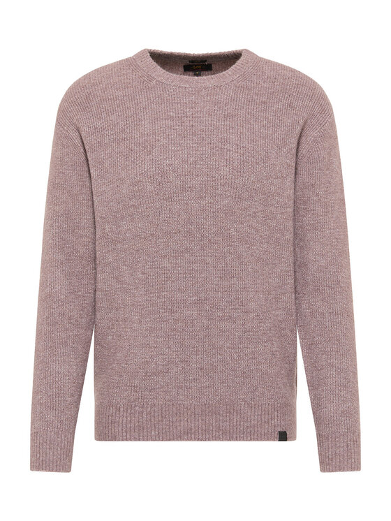Lee Lee Sweter SEASONAL CREW Różowy Regular Fit