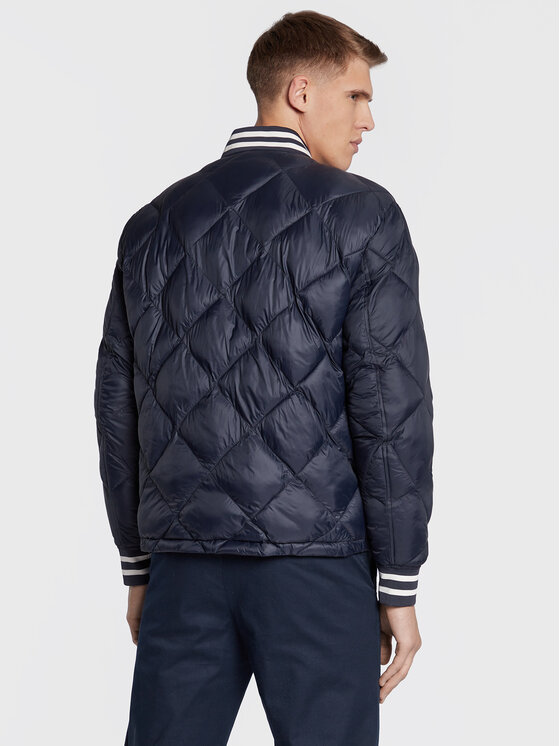 Tommy Hilfiger Tommy Hilfiger Μπόμπερ μπουφάν Reversible Varsity MW0MW27587 Σκούρο μπλε Regular Fit
