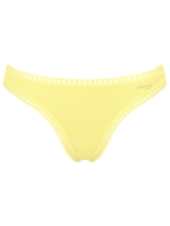 Sloggi Sloggi Set 3 perechi de chiloți tanga Go Crush 10219704 Colorat