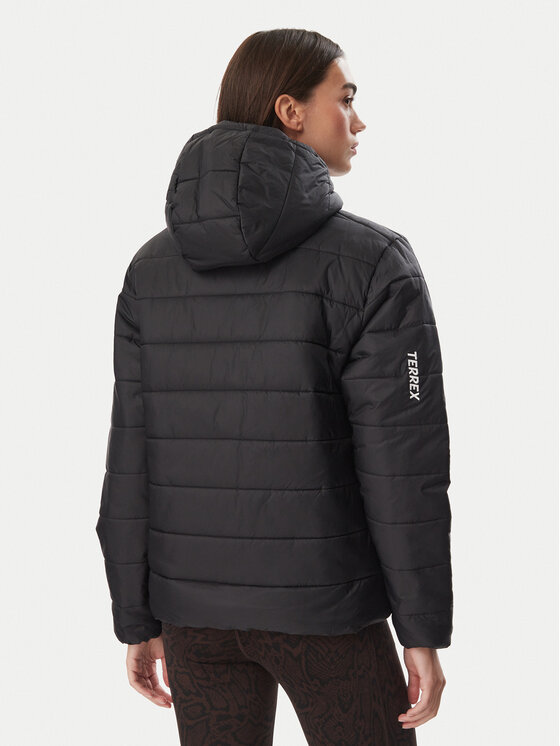 adidas adidas Куртка outdoor Terrex Multi Essentials Climawarm Insulated Hooded Jacket KX4230 Чорний Regular Fit