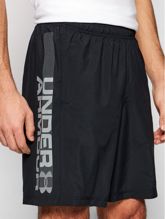 Woven graphic wordmark hotsell short