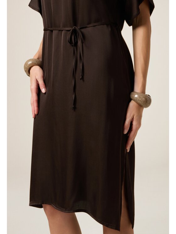 Oltre Oltre Vestito da giorno 7042J000908N0F2 Marrone A-Line Fit