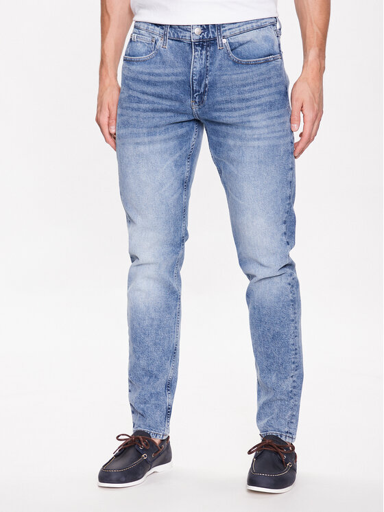 Calvin Klein Jeans Jeans hlače J30J322802 Modra Slim Fit