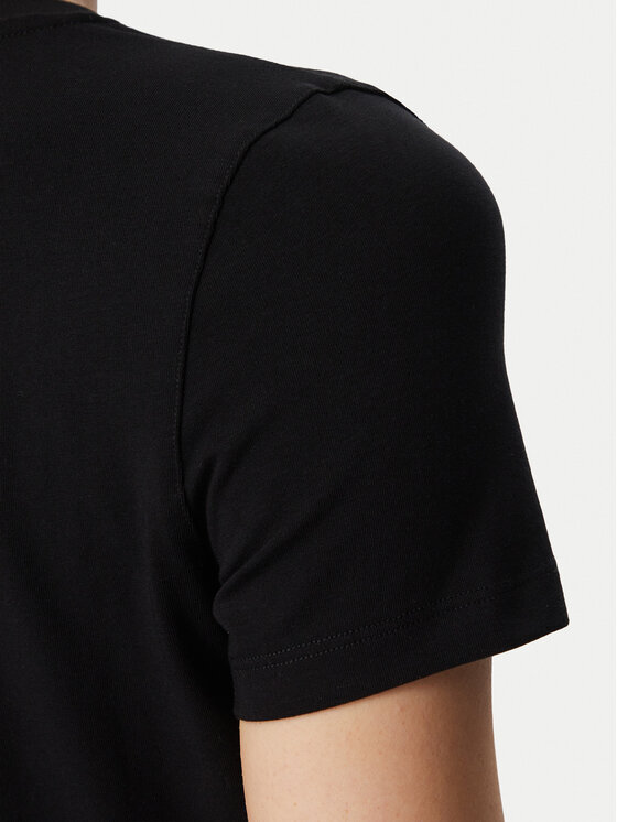 Guess Guess T-Shirt W6YI21 K4337 Czarny Regular Fit
