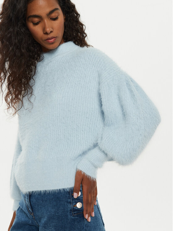 Guess Guess Kampsun Keyla W4BR25 Z3BH0 Sinine Regular Fit