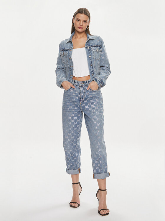 Liu Jo Liu Jo Jeansy UA4093 D4854 Niebieski Boyfriend Fit