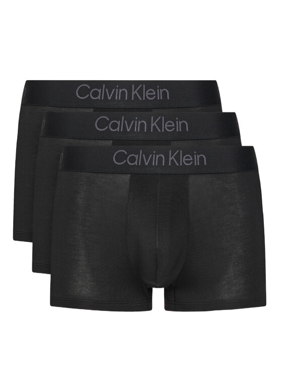 Calvin Klein Underwear Komplet 3 par bokserek LV00NB4192 Czarny