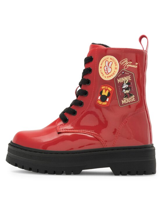 Mickey&Friends Mickey&Friends Schnürstiefeletten AW23-30DSTC Rot