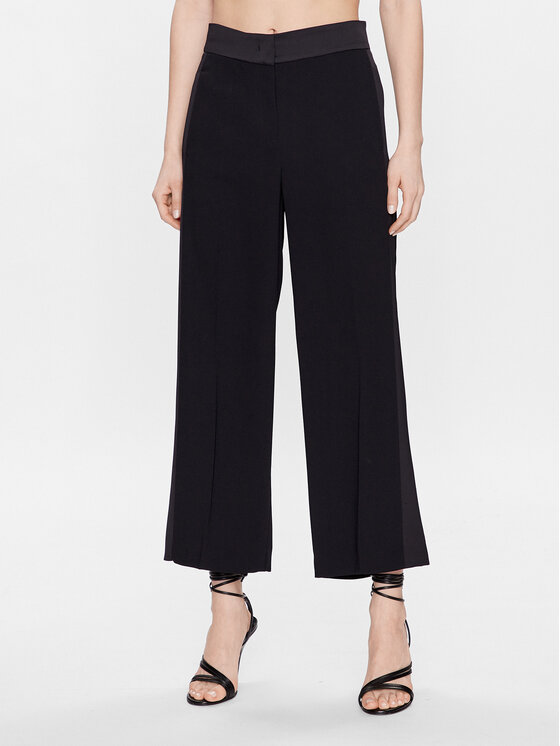 Marella Marella Riidest püksid Grace 2331310533 Must Regular Fit