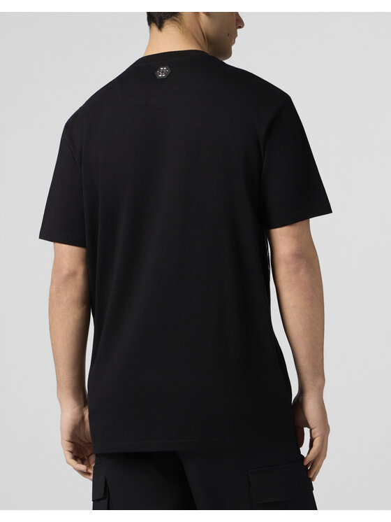 PHILIPP PLEIN PHILIPP PLEIN T-Shirt 29872 Czarny Regular Fit