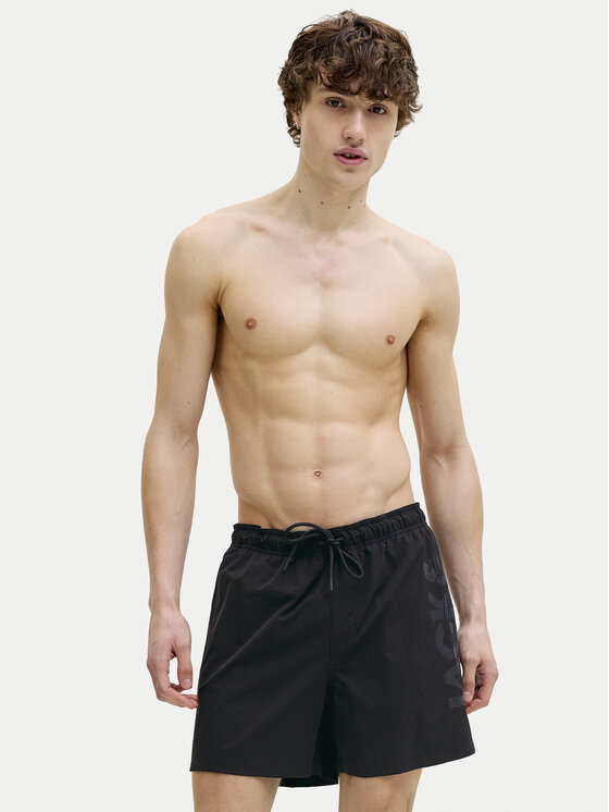 Jack & Jones Jack & Jones Плувни шорти Maui Wave 12291391 Черен Regular Fit
