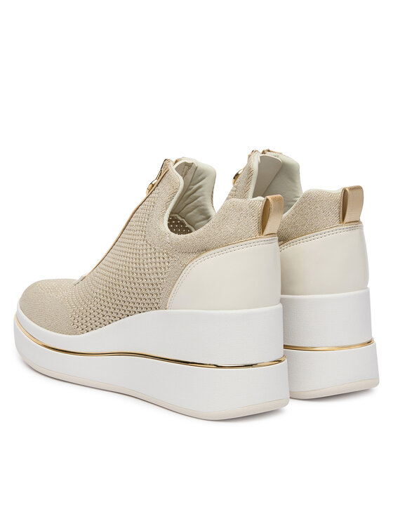 MICHAEL Michael Kors MICHAEL Michael Kors Sneakersy Emmy 43R6EMFP4D Beżowy