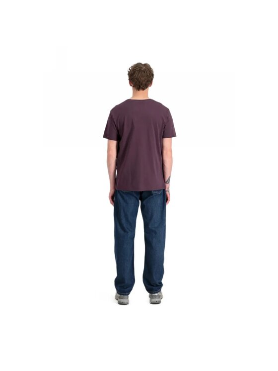 Alpha Industries Alpha Industries Tričko AI.118533 Fialová Regular Fit