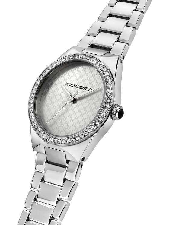 KARL LAGERFELD KARL LAGERFELD Zegarek R0553105509 Srebrny