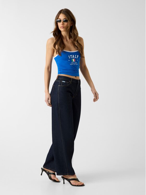 Guess Guess Футболка 183097 Голубий Classic Fit
