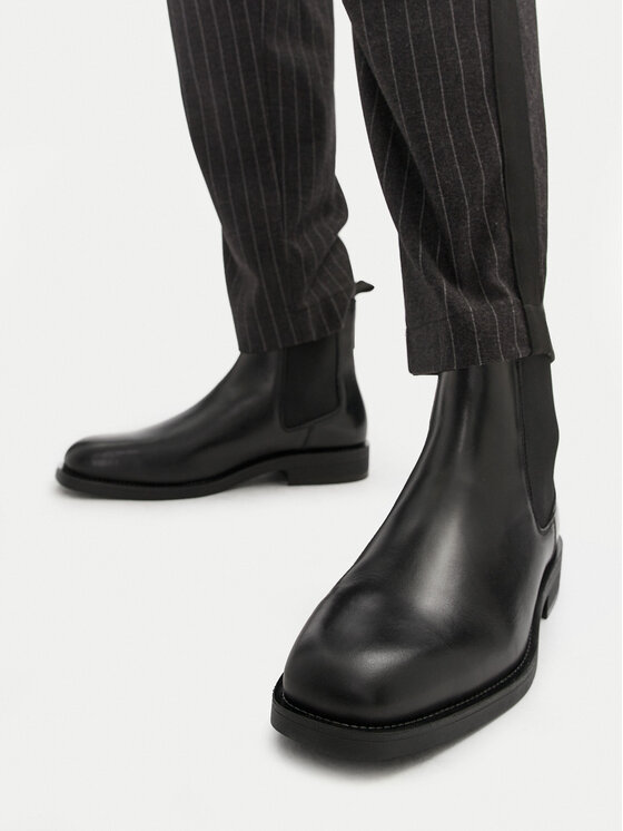 Gant Gant Kotníková obuv s elastickým prvkem Rizmood 29651754 Černá