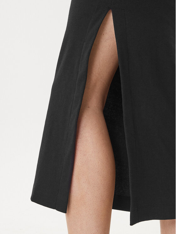 DKNY DKNY Každodenné šaty DJ6D9189 Čierna Slim Fit