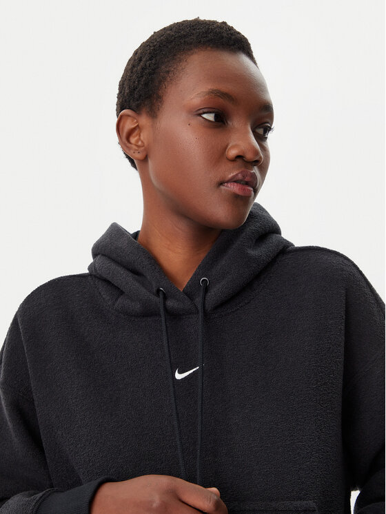 Nike Nike Džemperis ar kapuci FN3625 Melns Oversize