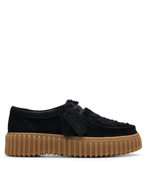 Clarks Poltopánky Torhill Bee 26179110 Čierna