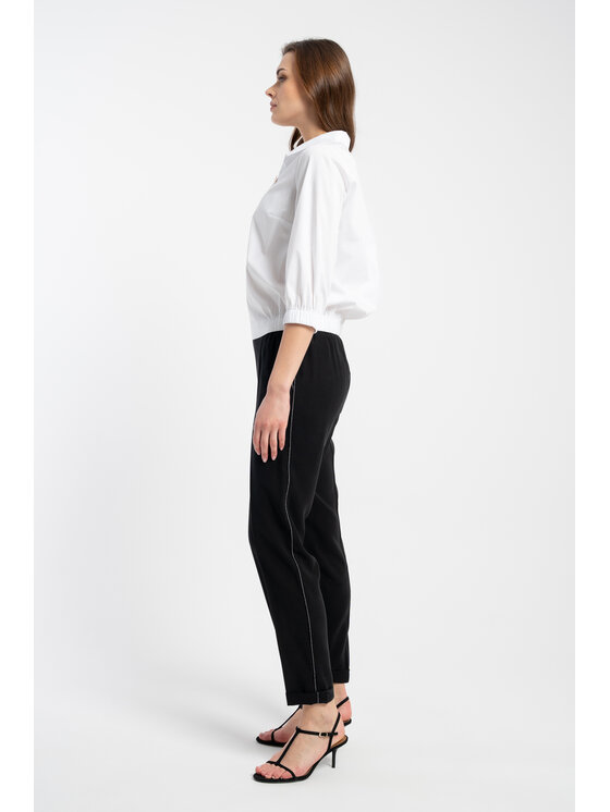 CLICK CLICK Blúzka 10-6808 Biela Custom Fit