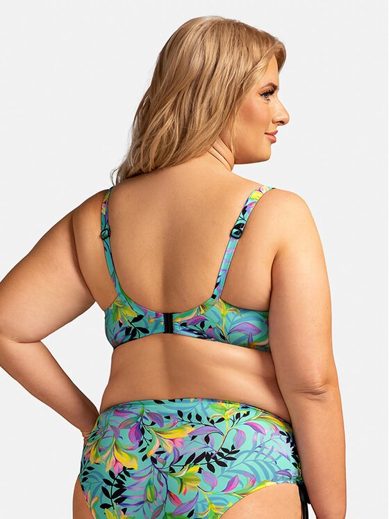 Feba Feba Góra od bikini FG238 Turkusowy