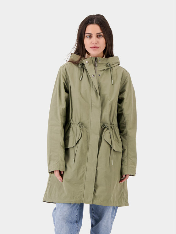 Didriksons Parka Helen 504644 Zelena Regular Fit