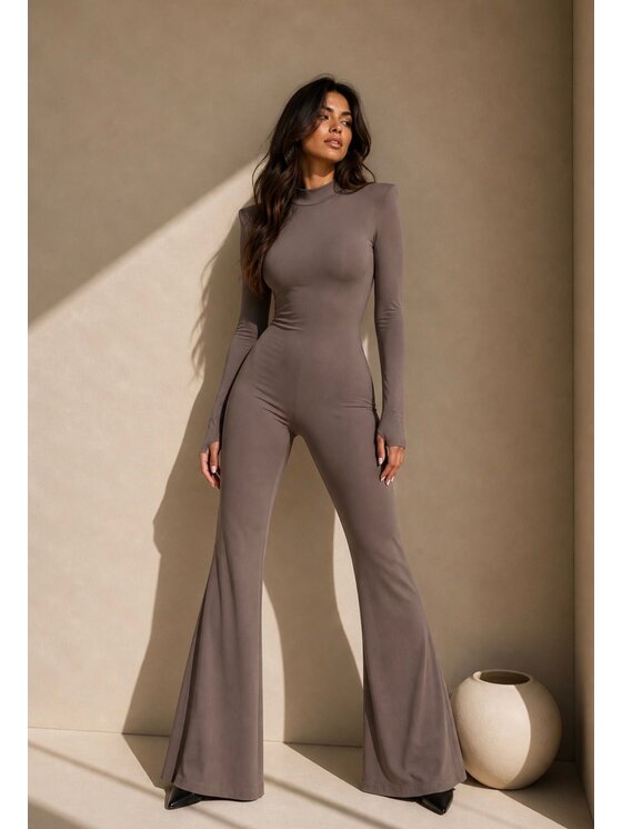 Agatha Studio Agatha Studio Kombinezon A26SS-AB-K11 Brązowy Slim Fit