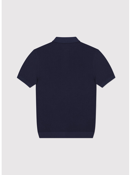 Pako Lorente Pako Lorente Polo P26WF-TX-003 Granatowy Regular Fit