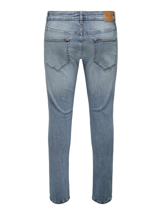 Only & Sons Only & Sons Traperice 22026464 Plava Slim Fit