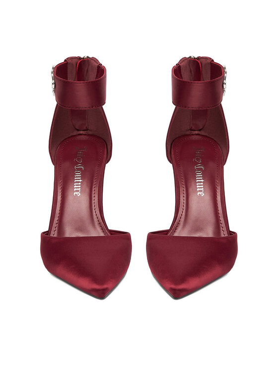 Juicy Couture Juicy Couture Szpilki EO-LH24018-2A Bordowy