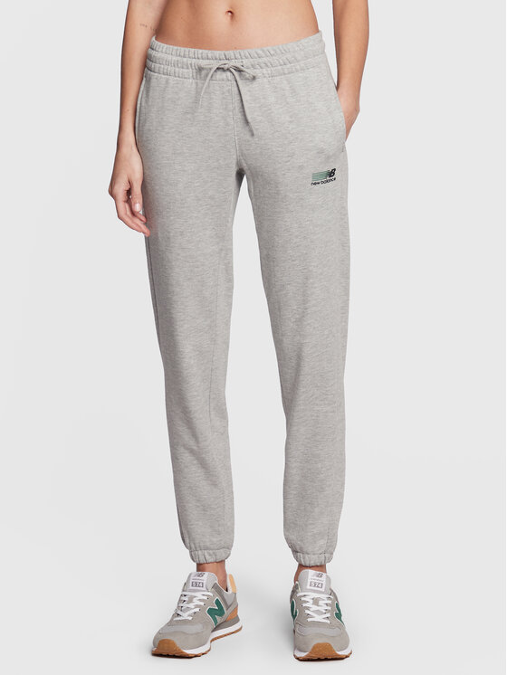New Balance Spodnji del trenirke Athletics WP23811 Siva Athletic Fit