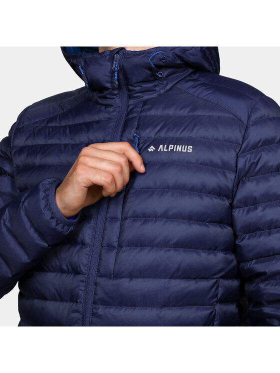 Alpinus Alpinus Kurtka puchowa Kiruna Granatowy Regular Fit