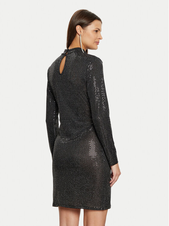 Vero Moda Vero Moda Sukienka koktajlowa Evaline 10317040 Czarny Slim Fit