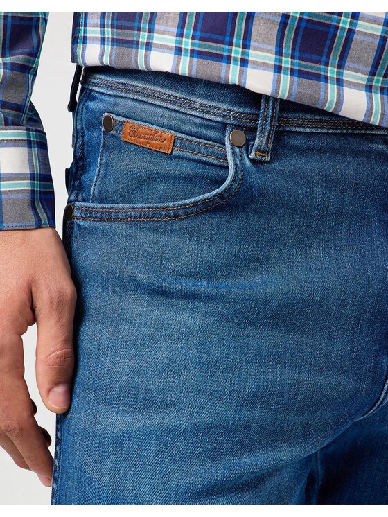 Wrangler Wrangler Jeansy TEXAS Niebieski Straight Fit