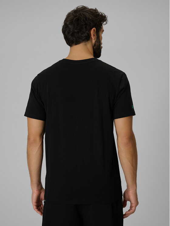 4F 4F T-Shirt ESSENTIALS Czarny Regular Fit