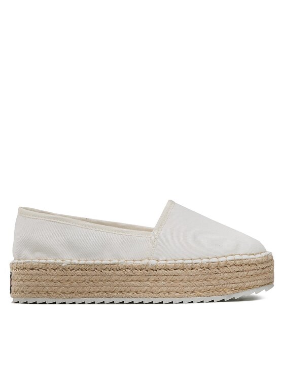 Tommy Jeans Tommy Jeans Еспадрильї Flatform Espadrille EN0EN02078 Білий