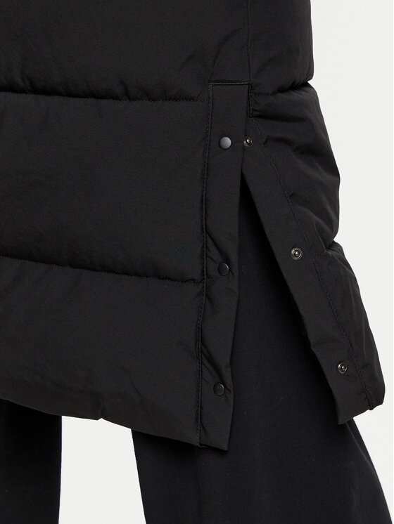 4F 4F Žieminė striukė 4FWAW24TDJAF476 Juoda Regular Fit