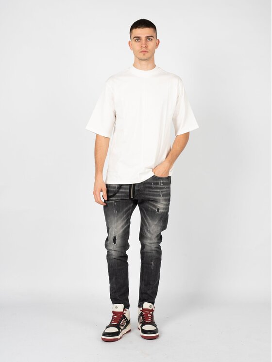 Xagon Xagon T-shirt A23082ZX97LA Écru Oversize