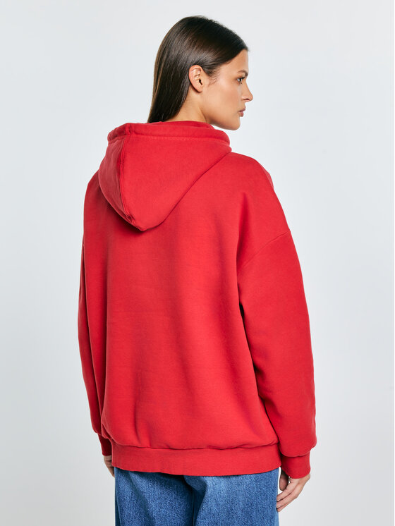 BIG STAR BIG STAR Bluza RUBIALSSA Czerwony Basic Fit