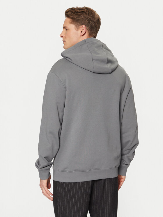 HUGO HUGO Majica dugih rukava Dapo 50486478 Siva Relaxed Fit