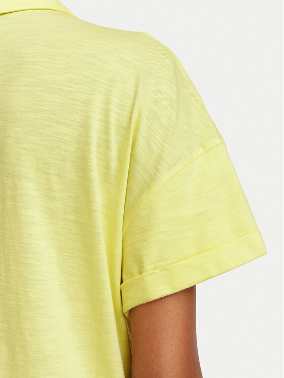 Liu Jo Liu Jo Polokošeľa TA6159 JS870 Žltá Regular Fit