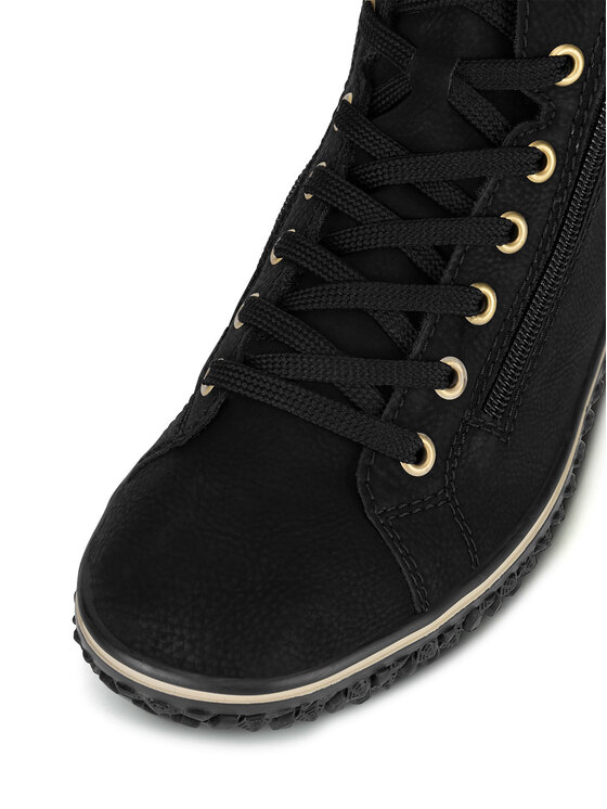 Rieker Rieker Schnürschuhe Z4263-00 Schwarz