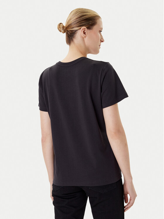 Wrangler Wrangler T-shirt Sign Off 112373023 Nero Slim Fit