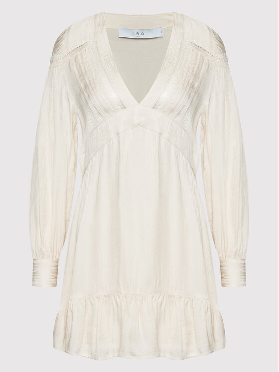 IRO IRO Vasaras kleita Bilam AQ135 Bēšs Regular Fit